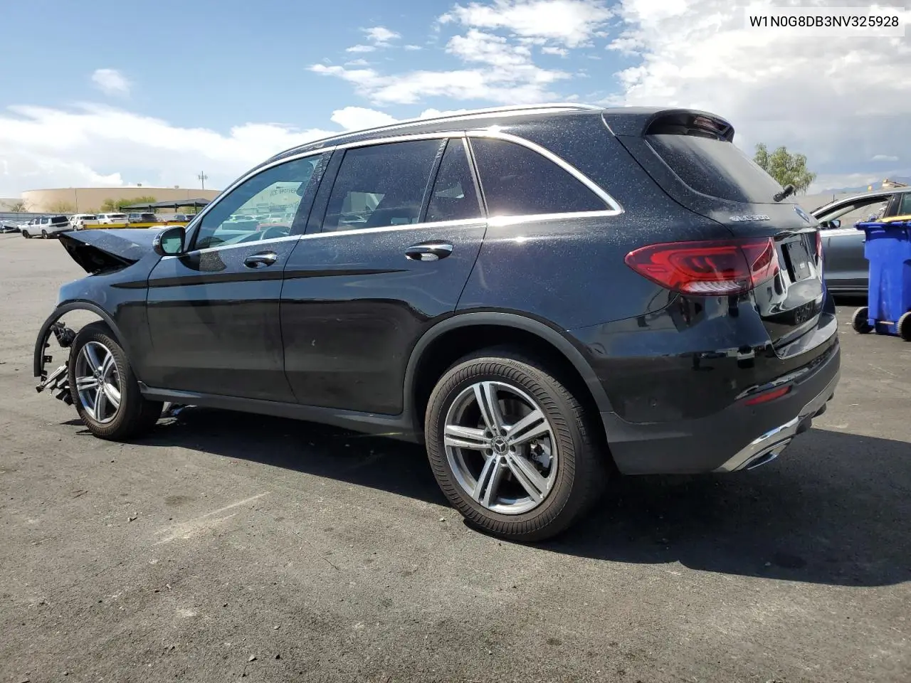 Auction sale of the 2022 Mercedes Benz GLC , vin: W1N0G8DB3NV325928, lot number: 71693225