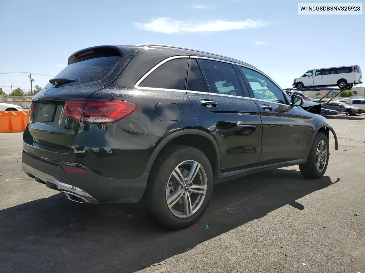 Auction sale of the 2022 Mercedes Benz GLC , vin: W1N0G8DB3NV325928, lot number: 71693225