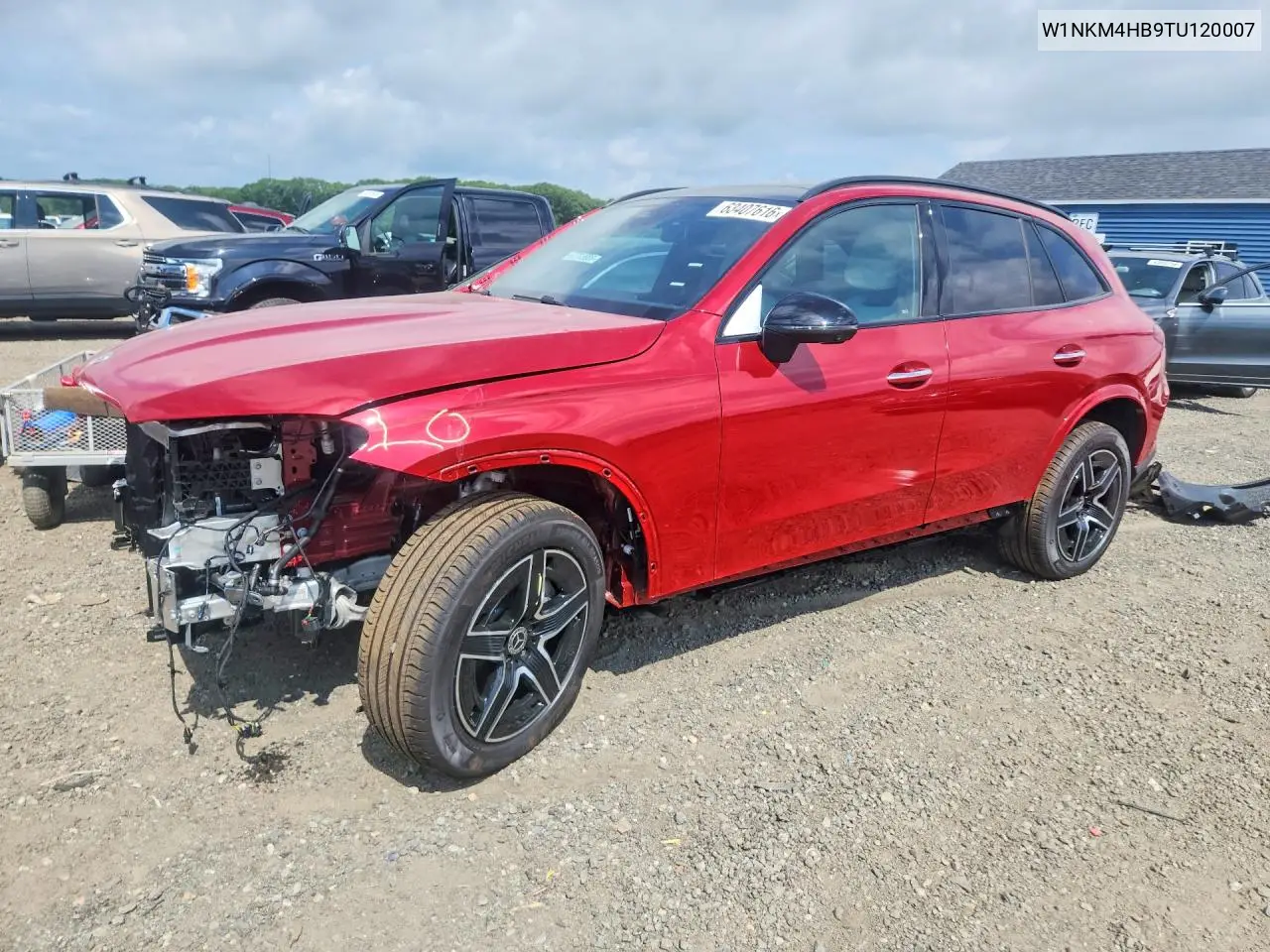 Auction sale of the 2026 Mercedes Benz GLC , vin: W1NKM4HB9TU120007, lot number: 63407616