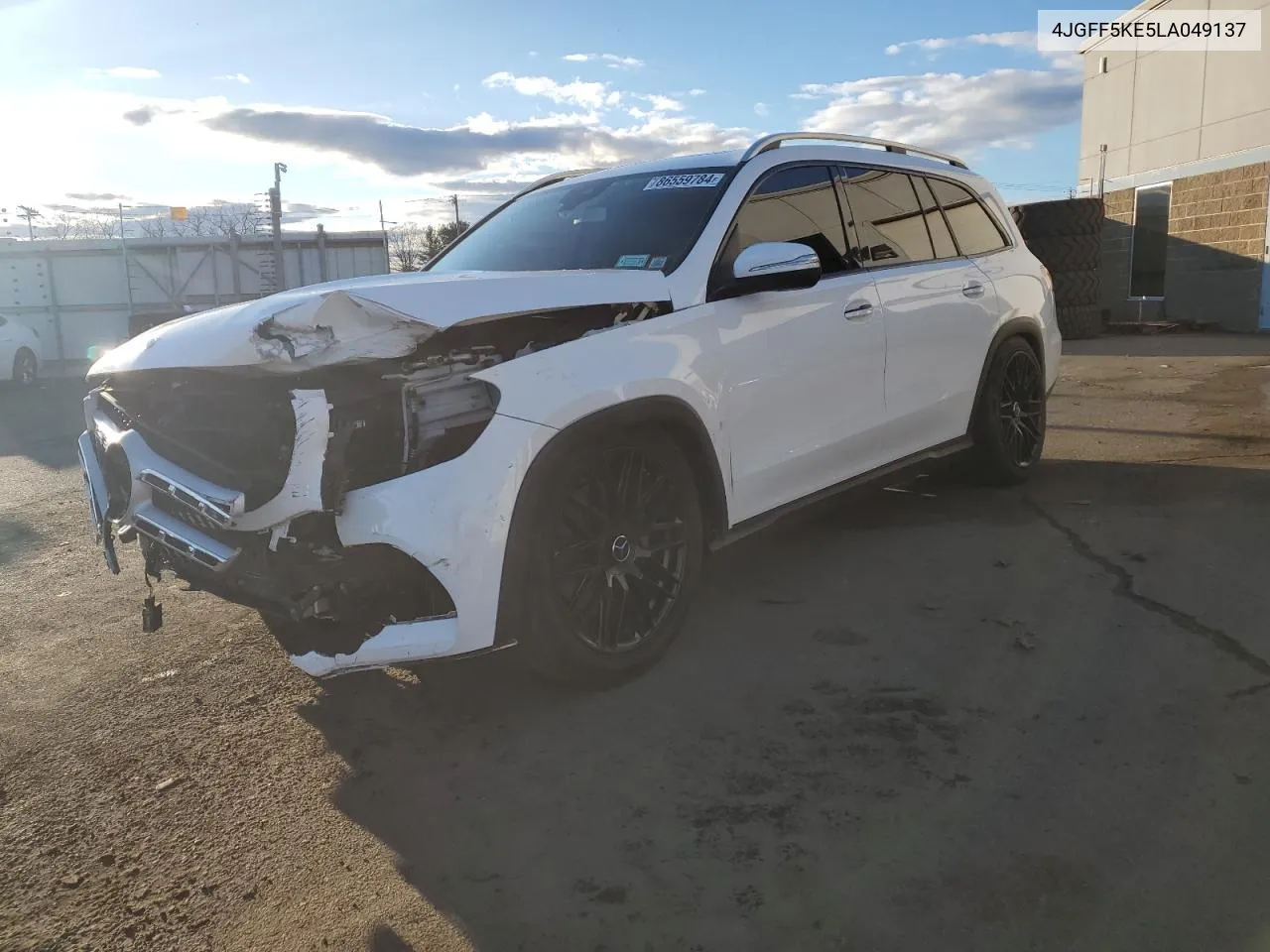 Auction sale of the 2020 Mercedes Benz GLS klasse , vin: 4JGFF5KE5LA049137, lot number: 86559784