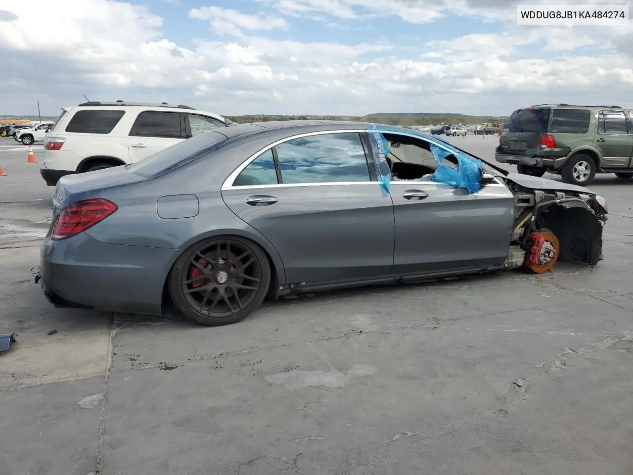 Auction sale of the 2019 Mercedes Benz S klasse , vin: WDDUG8JB1KA484274, lot number: 76652314