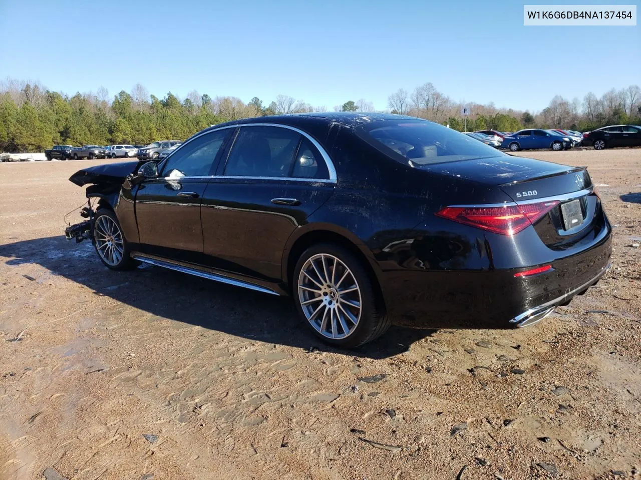 Auction sale of the 2022 Mercedes Benz S klasse , vin: W1K6G6DB4NA137454, lot number: 78715043