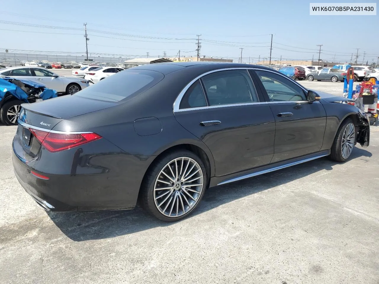 Auction sale of the 2023 Mercedes Benz S klasse , vin: W1K6G7GB5PA231430, lot number: 67954504