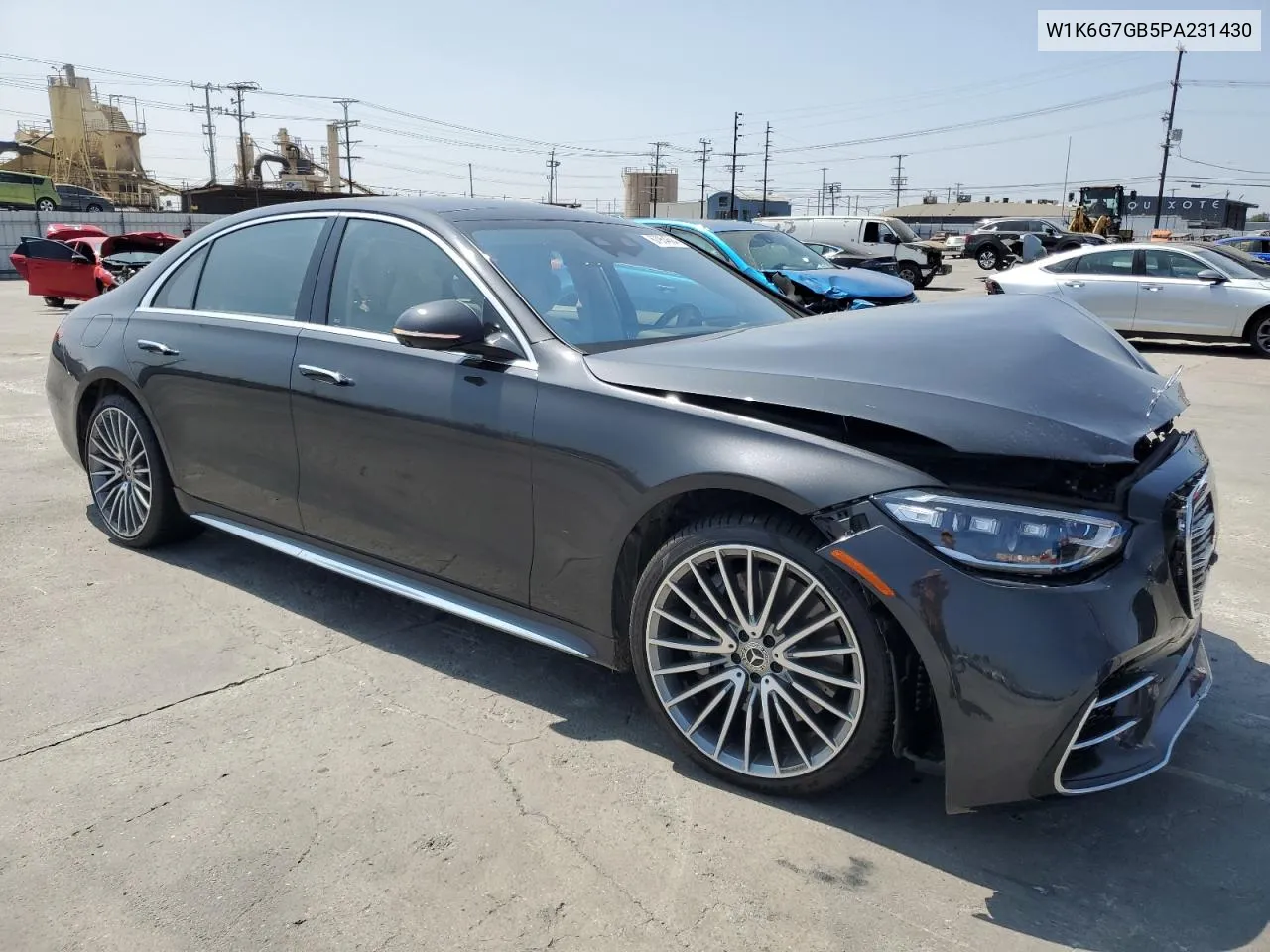 Auction sale of the 2023 Mercedes Benz S klasse , vin: W1K6G7GB5PA231430, lot number: 67954504
