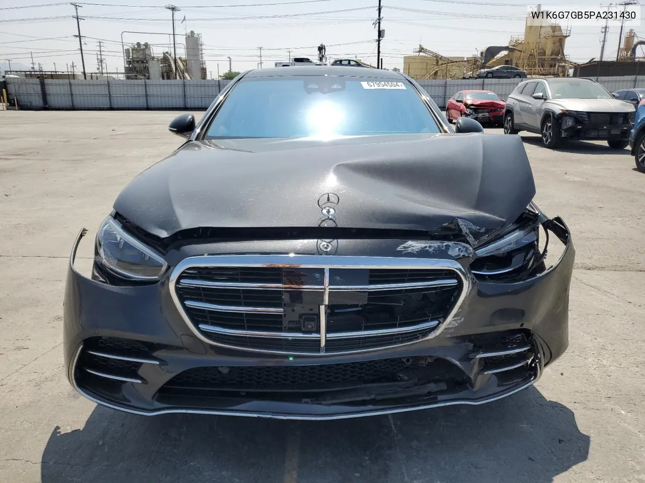 Auction sale of the 2023 Mercedes Benz S klasse , vin: W1K6G7GB5PA231430, lot number: 67954504