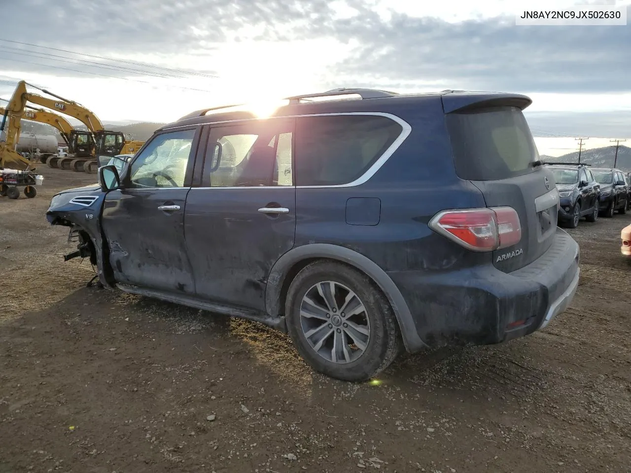Auction sale of the 2018 Nissan Armada , vin: JN8AY2NC9JX502630, lot number: 85687034