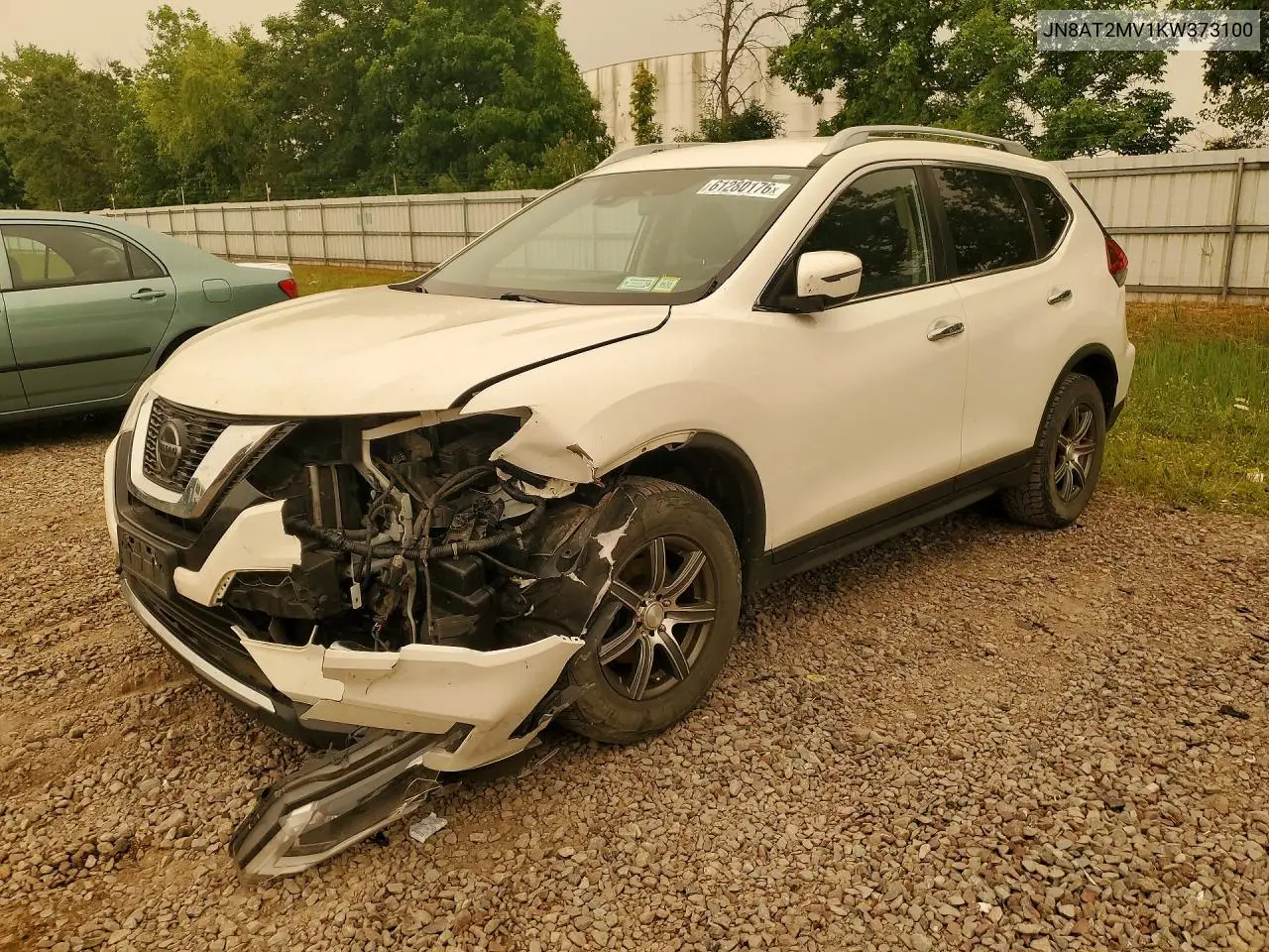 Auction sale of the 2019 Nissan Rogue , vin: JN8AT2MV1KW373100, lot number: 61280176