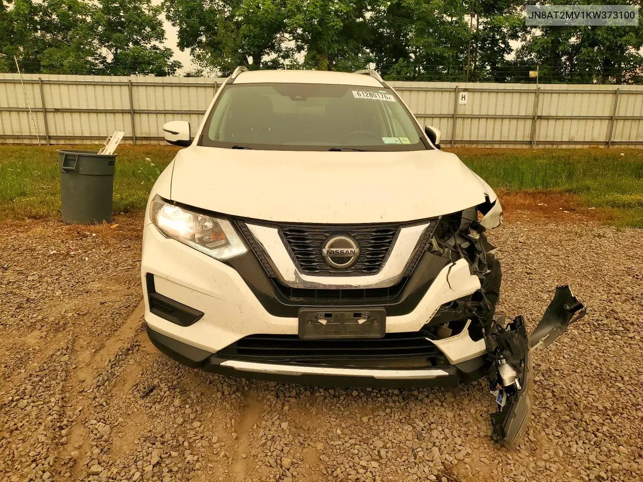 Auction sale of the 2019 Nissan Rogue , vin: JN8AT2MV1KW373100, lot number: 61280176
