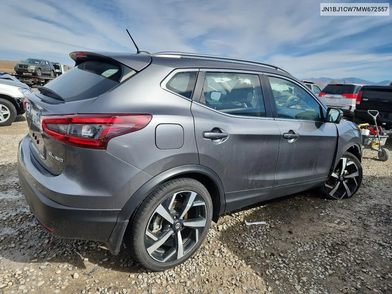 Auction sale of the 2021 Nissan Rogue , vin: JN1BJ1CW7MW672557, lot number: 86501485