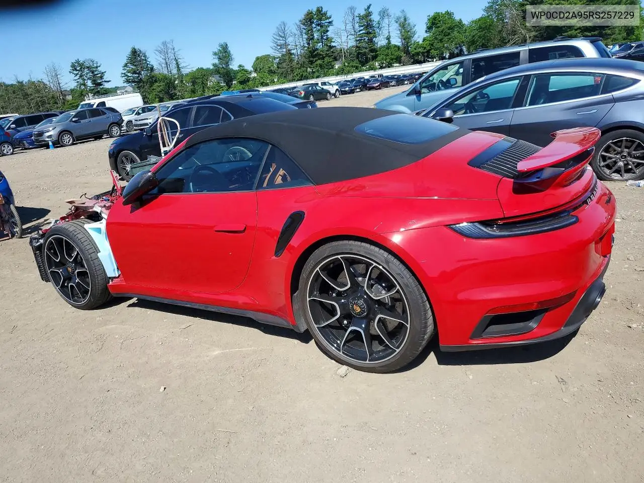 Auction sale of the 2024 Porsche 911 , vin: WP0CD2A95RS257229, lot number: 55202316
