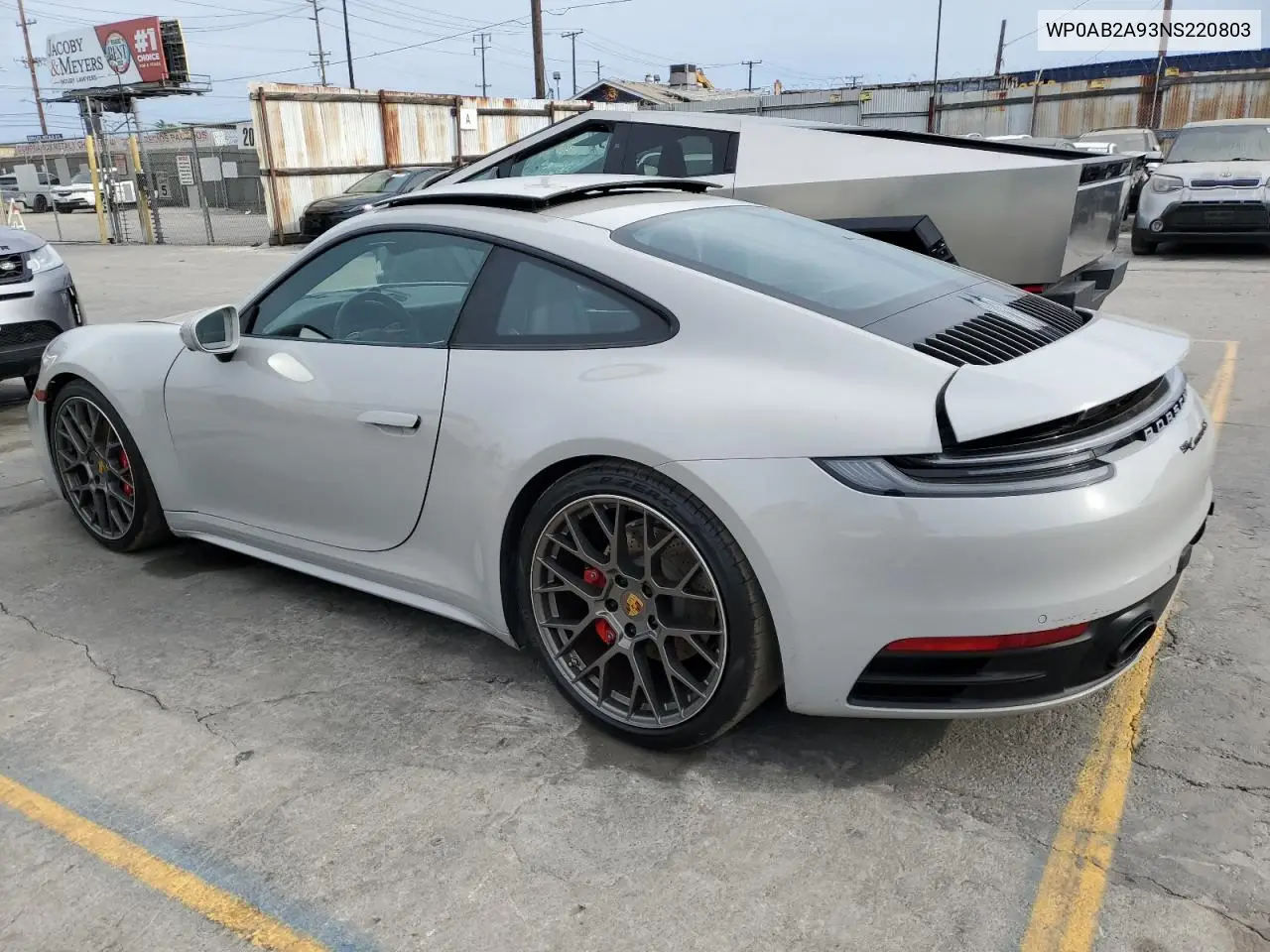 Auction sale of the 2022 Porsche 911 , vin: WP0AB2A93NS220803, lot number: 81446505