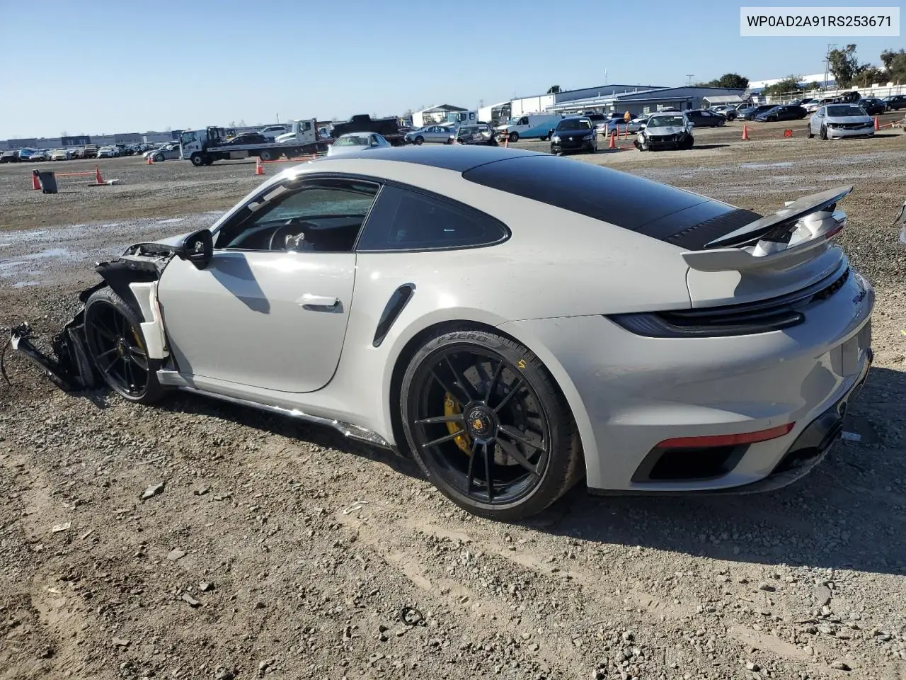 Auction sale of the 2024 Porsche 911 , vin: WP0AD2A91RS253671, lot number: 43981045