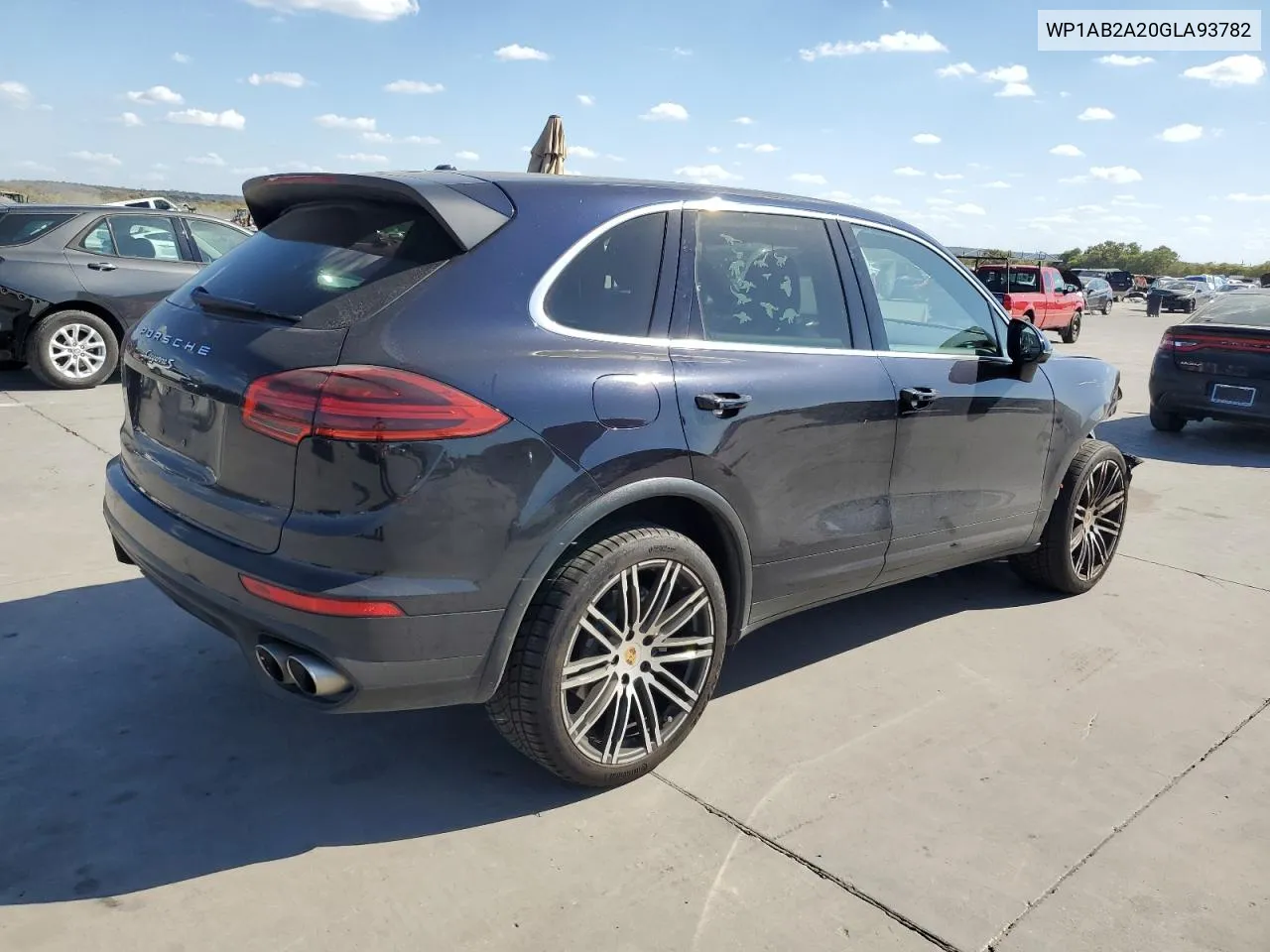 Auction sale of the 2016 Porsche Cayenne , vin: WP1AB2A20GLA93782, lot number: 77135874