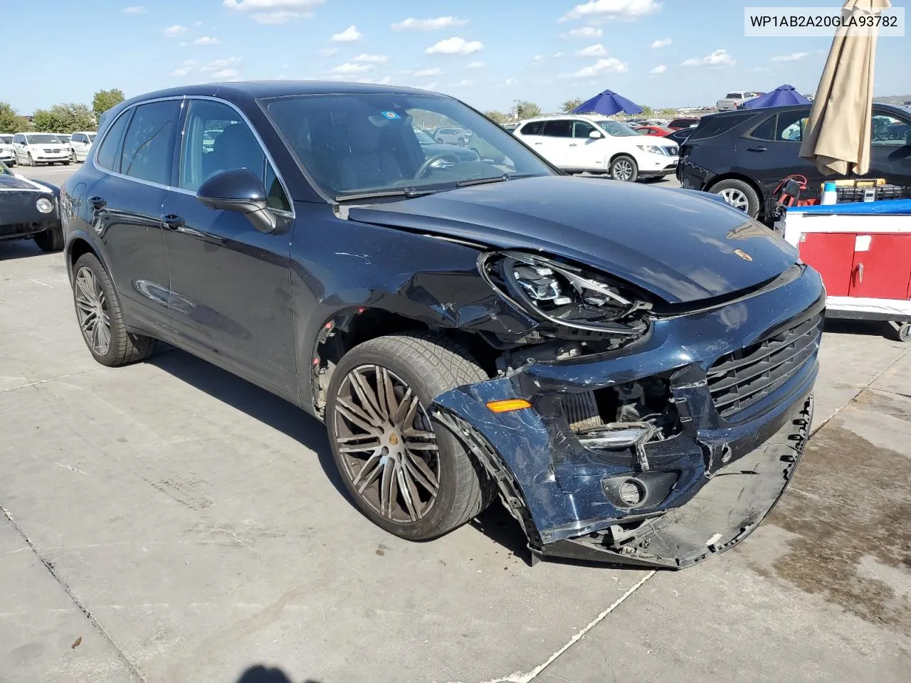 Auction sale of the 2016 Porsche Cayenne , vin: WP1AB2A20GLA93782, lot number: 77135874