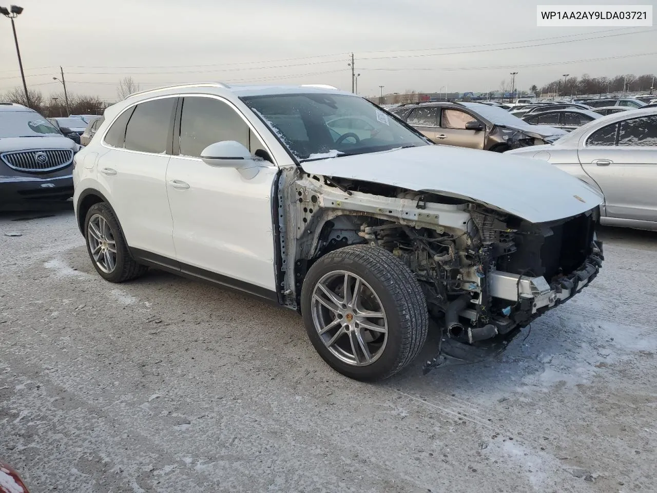 Auction sale of the 2020 Porsche Cayenne , vin: WP1AA2AY9LDA03721, lot number: 82683164