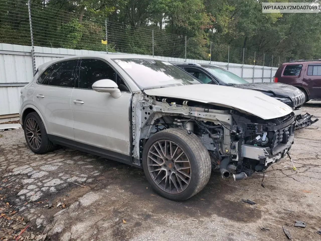 Auction sale of the 2021 Porsche Cayenne , vin: WP1AA2AY2MDA07059, lot number: 67647853