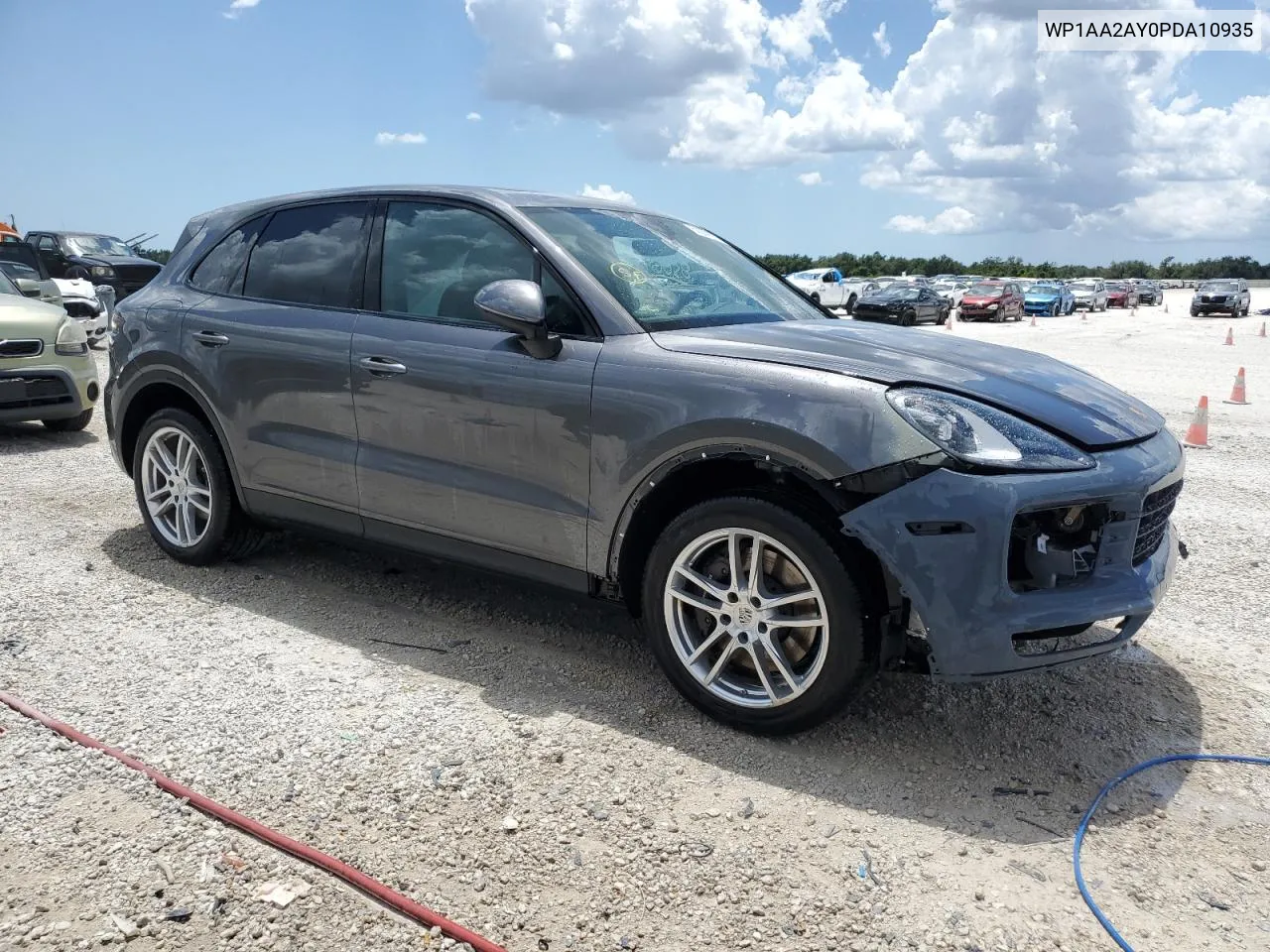 Auction sale of the 2023 Porsche Cayenne , vin: WP1AA2AY0PDA10935, lot number: 52909614