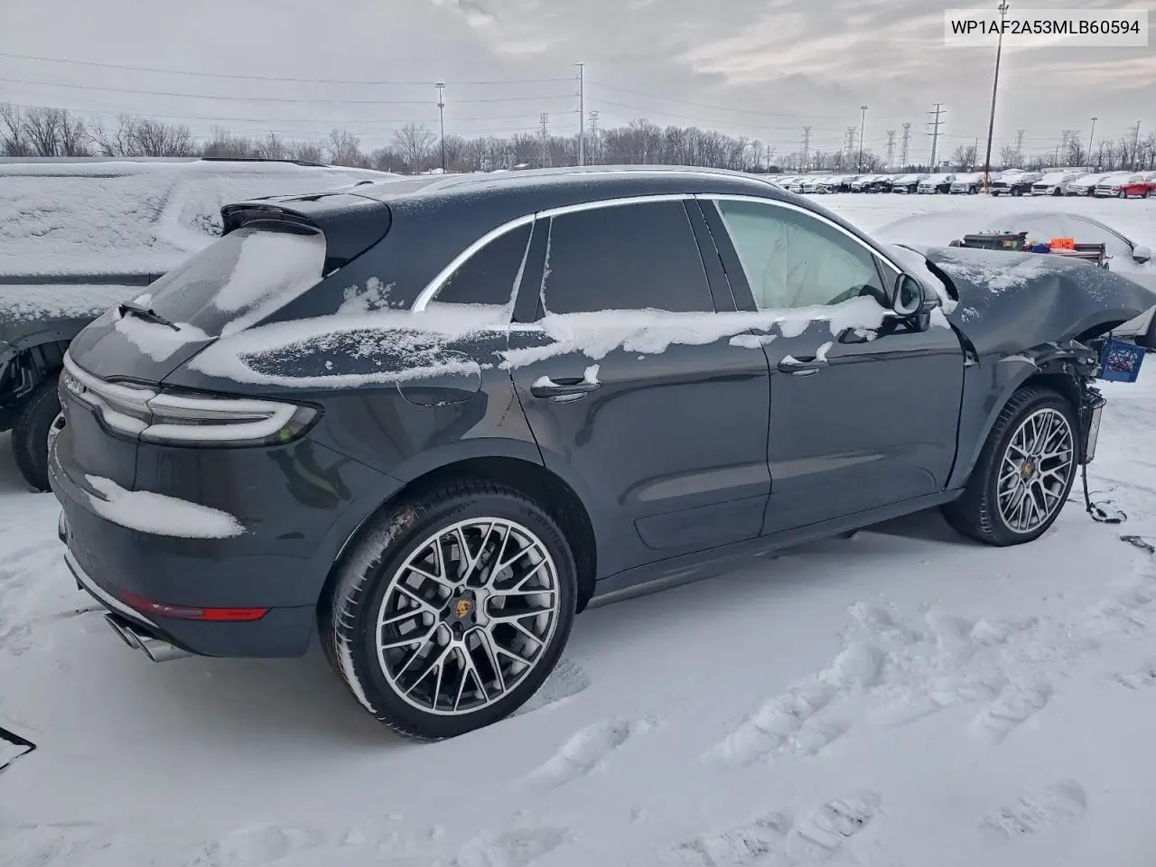 Auction sale of the 2021 Porsche Macan , vin: WP1AF2A53MLB60594, lot number: 72967365