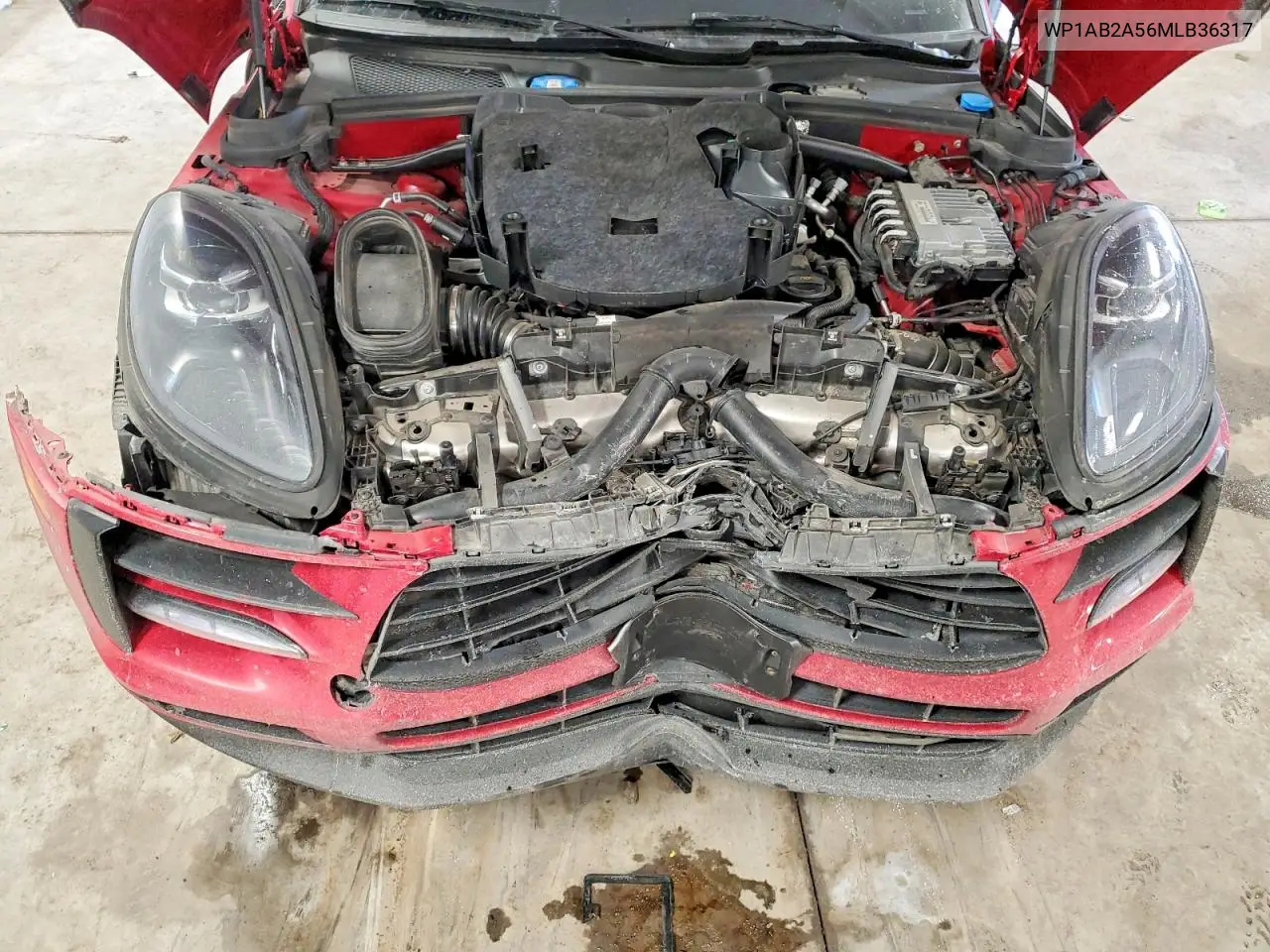 Auction sale of the 2021 Porsche Macan , vin: WP1AB2A56MLB36317, lot number: 76054065