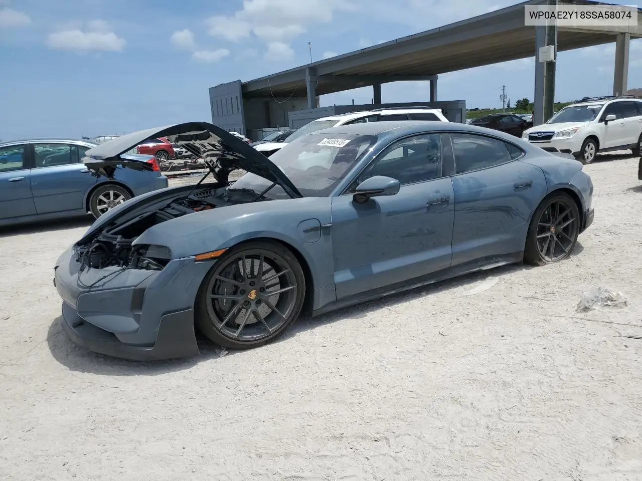 Auction sale of the 2025 Porsche Taycan , vin: WP0AE2Y18SSA58074, lot number: 53499515