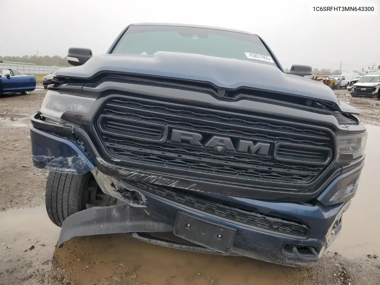 Auction sale of the 2021 RAM 1500 , vin: 1C6SRFHT3MN643300, lot number: 45851955
