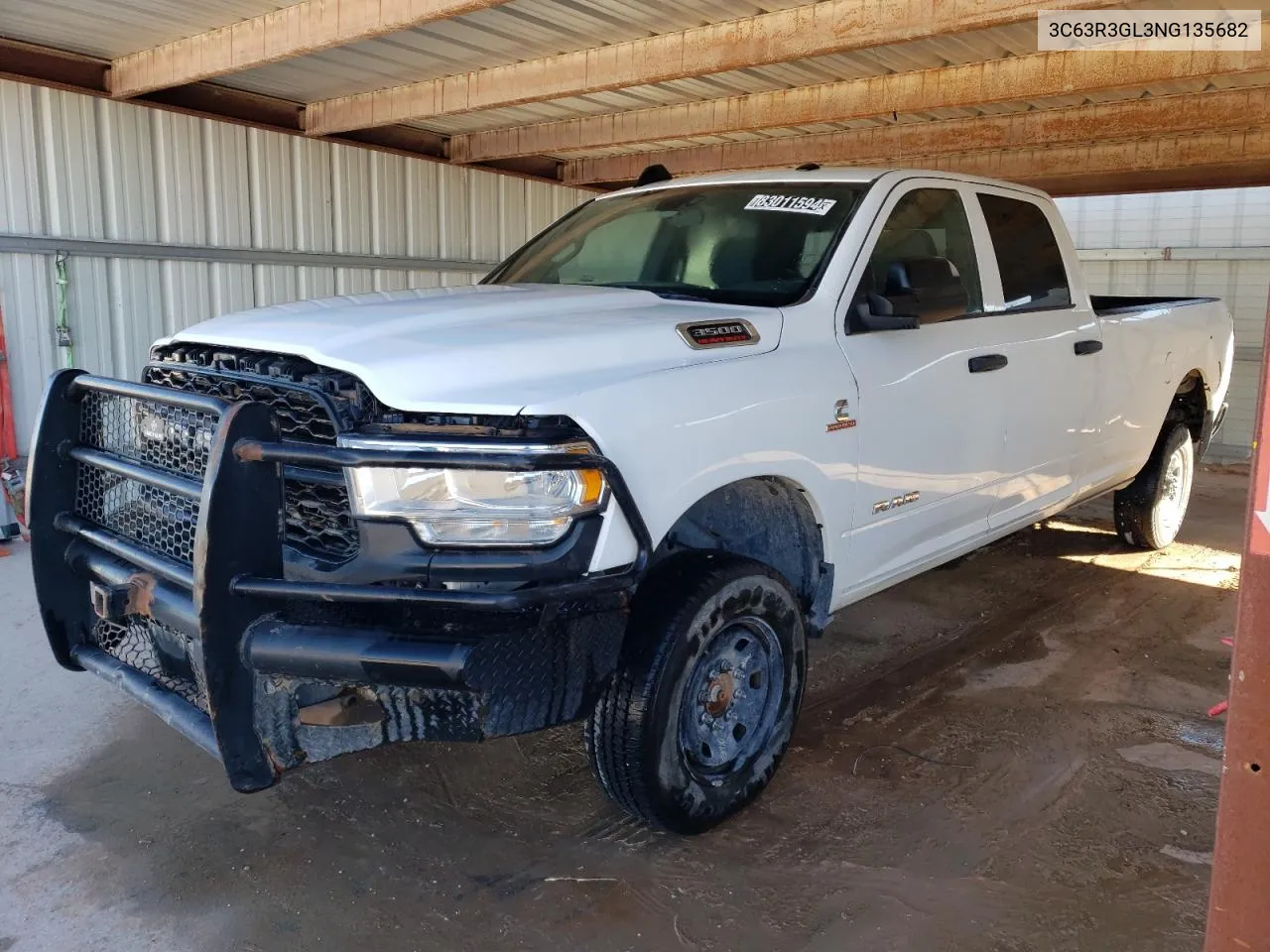 Auction sale of the 2022 RAM 3500 , vin: 3C63R3GL3NG135682, lot number: 83011594