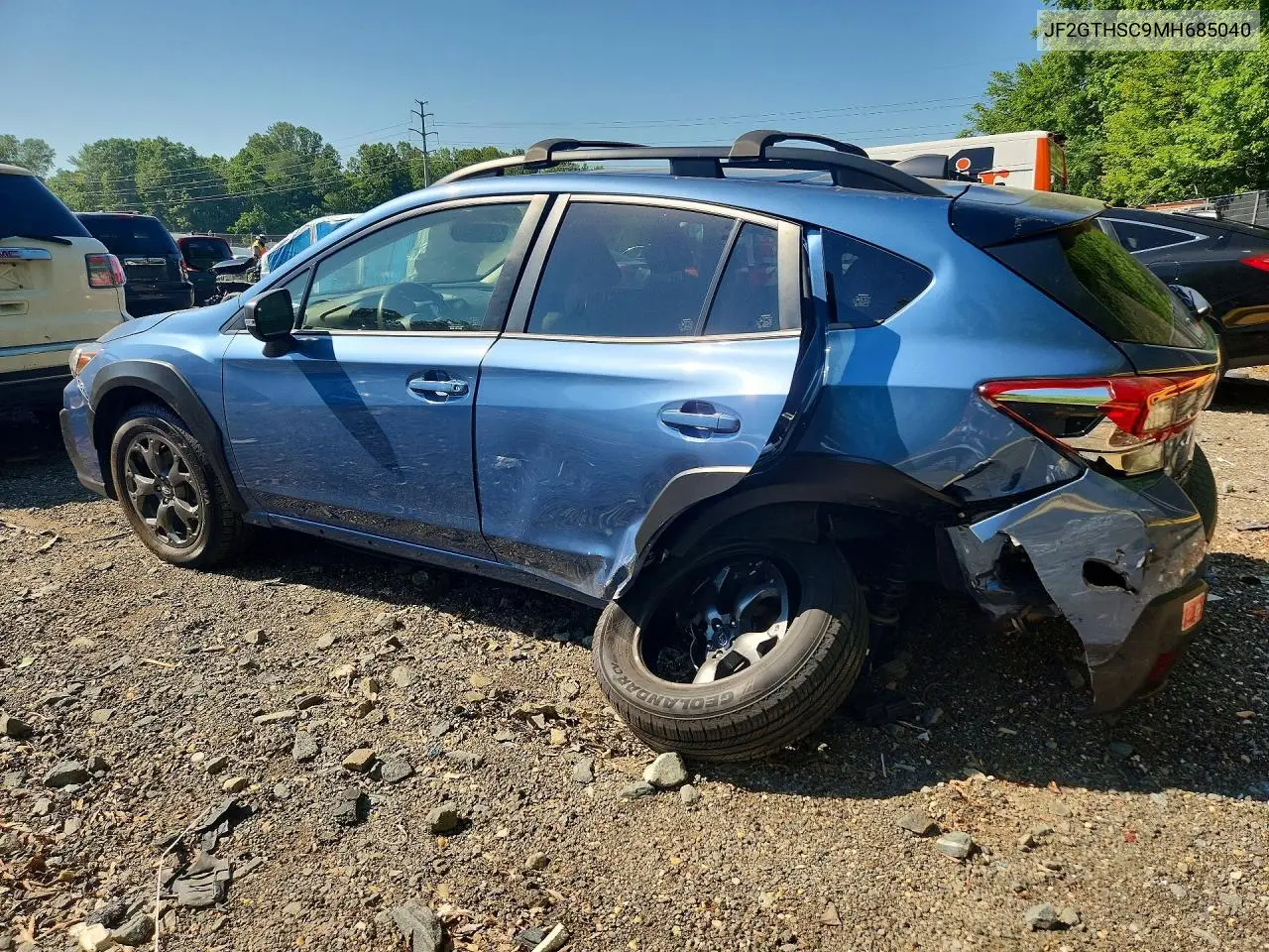 Auction sale of the 2021 Subaru XV , vin: JF2GTHSC9MH685040, lot number: 53239156