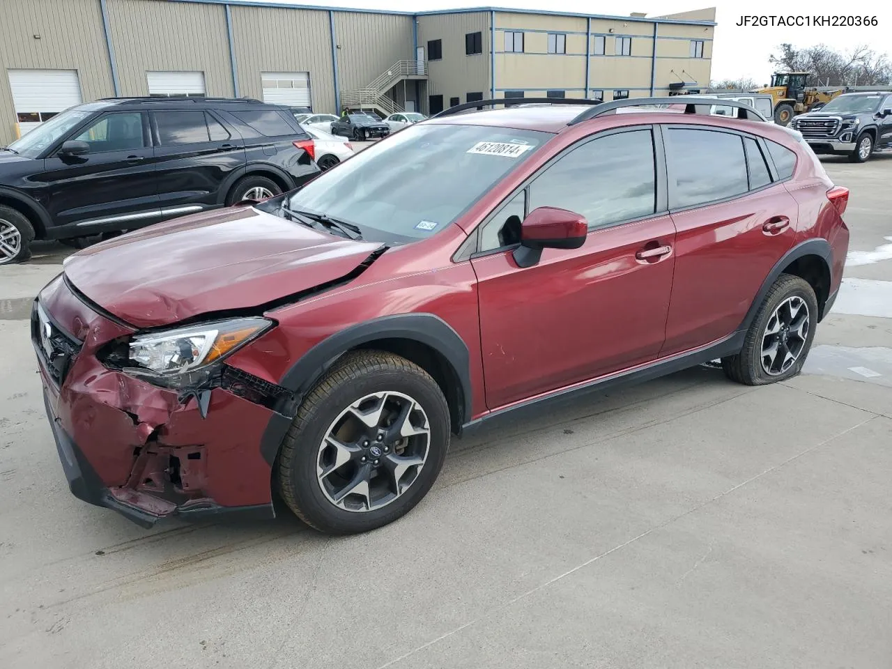 Auction sale of the 2019 Subaru XV , vin: JF2GTACC1KH220366, lot number: 46120814