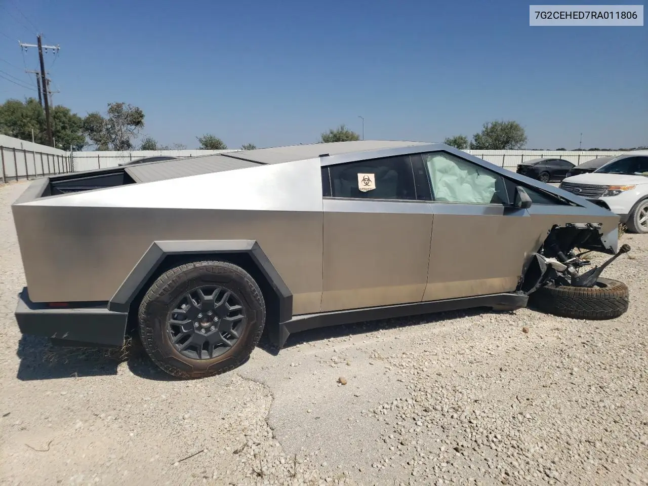 Auction sale of the 2024 Tesla Cybertruck , vin: 7G2CEHED7RA011806, lot number: 73119444