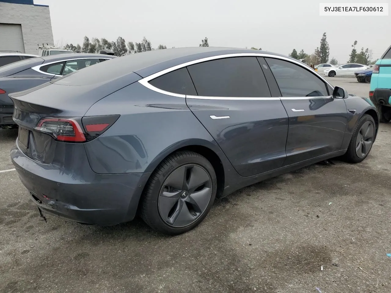 Auction sale of the 2020 Tesla Model 3 , vin: 5YJ3E1EA7LF630612, lot number: 43478755