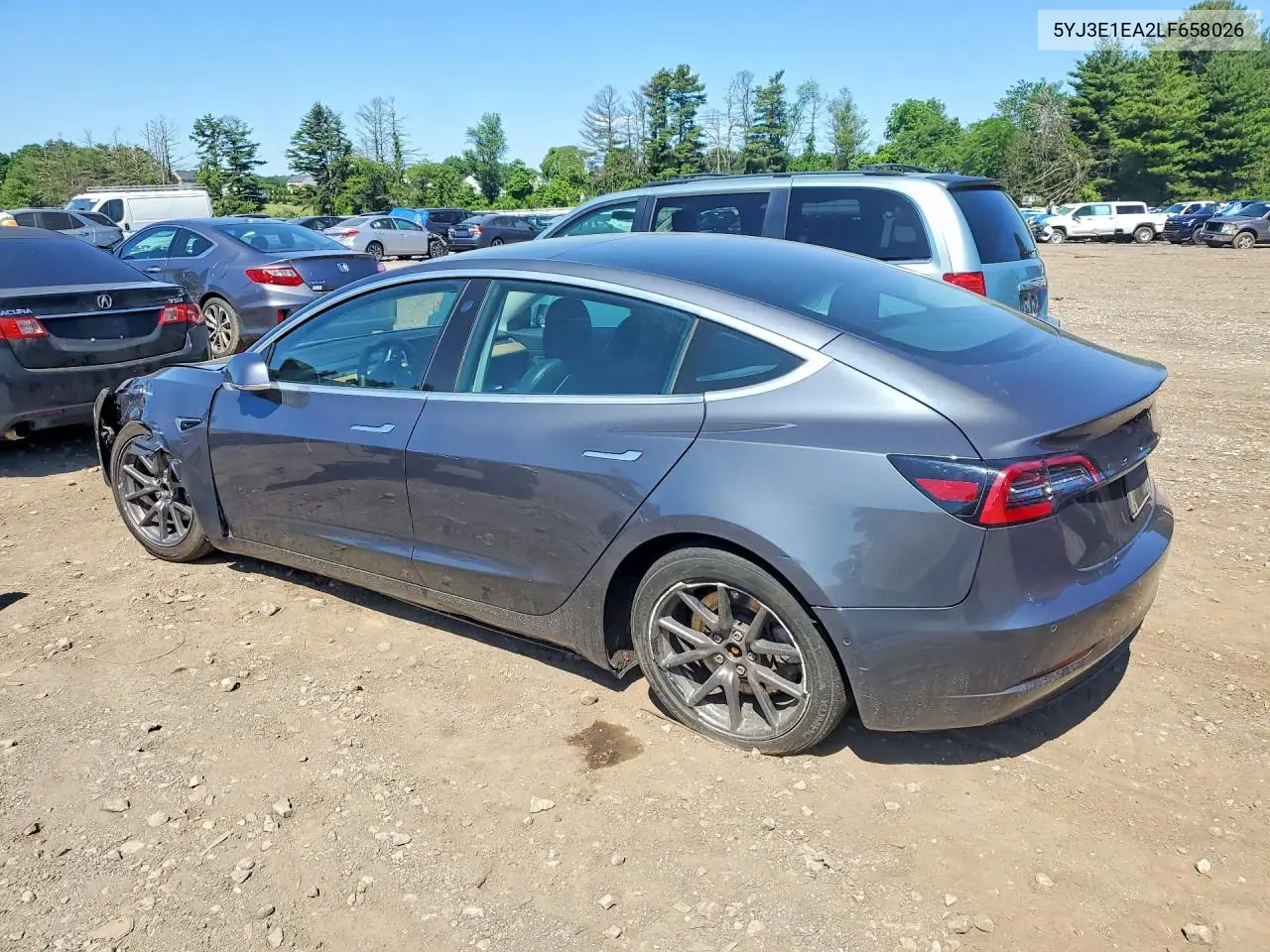 Auction sale of the 2020 Tesla Model 3 , vin: 5YJ3E1EA2LF658026, lot number: 55226196