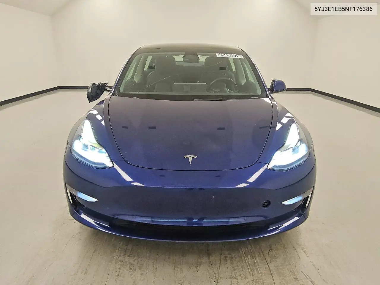 Auction sale of the 2022 Tesla Model 3 , vin: 5YJ3E1EB5NF176386, lot number: 65493976