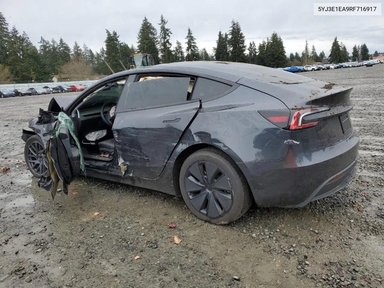 Auction sale of the 2024 Tesla Model 3 , vin: 5YJ3E1EA9RF716917, lot number: 49883955