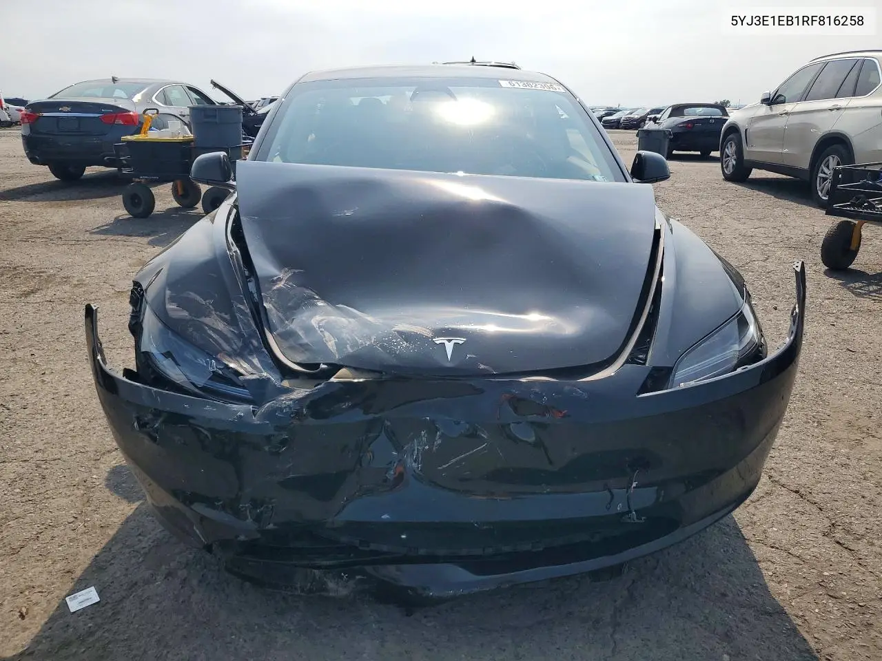 Auction sale of the 2024 Tesla Model 3 , vin: 5YJ3E1EB1RF816258, lot number: 61382396