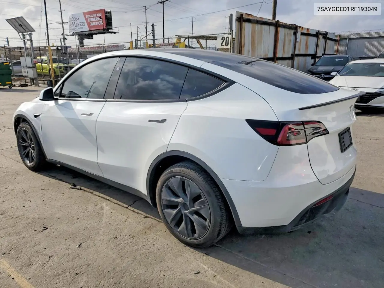 Auction sale of the 2024 Tesla Model Y , vin: 7SAYGDED1RF193049, lot number: 54130086