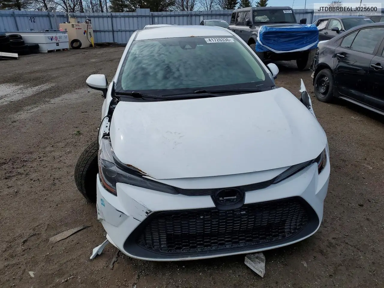 Auction sale of the 2020 Toyota Corolla , vin: JTDBBRBE6LJ025600, lot number: 41720336