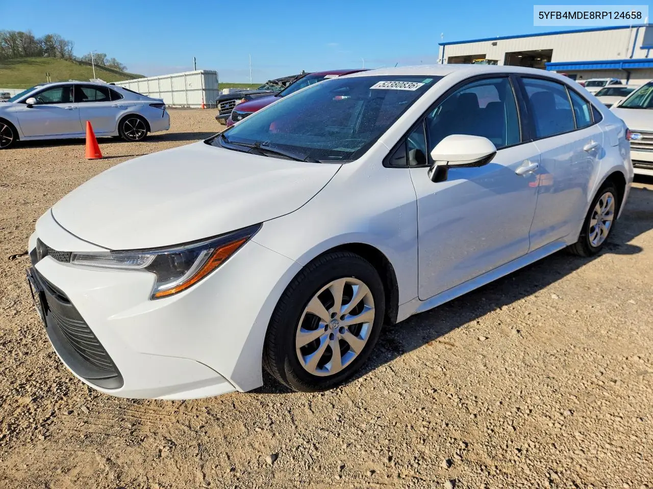 Auction sale of the 2024 Toyota Corolla , vin: 5YFB4MDE8RP124658, lot number: 52380836