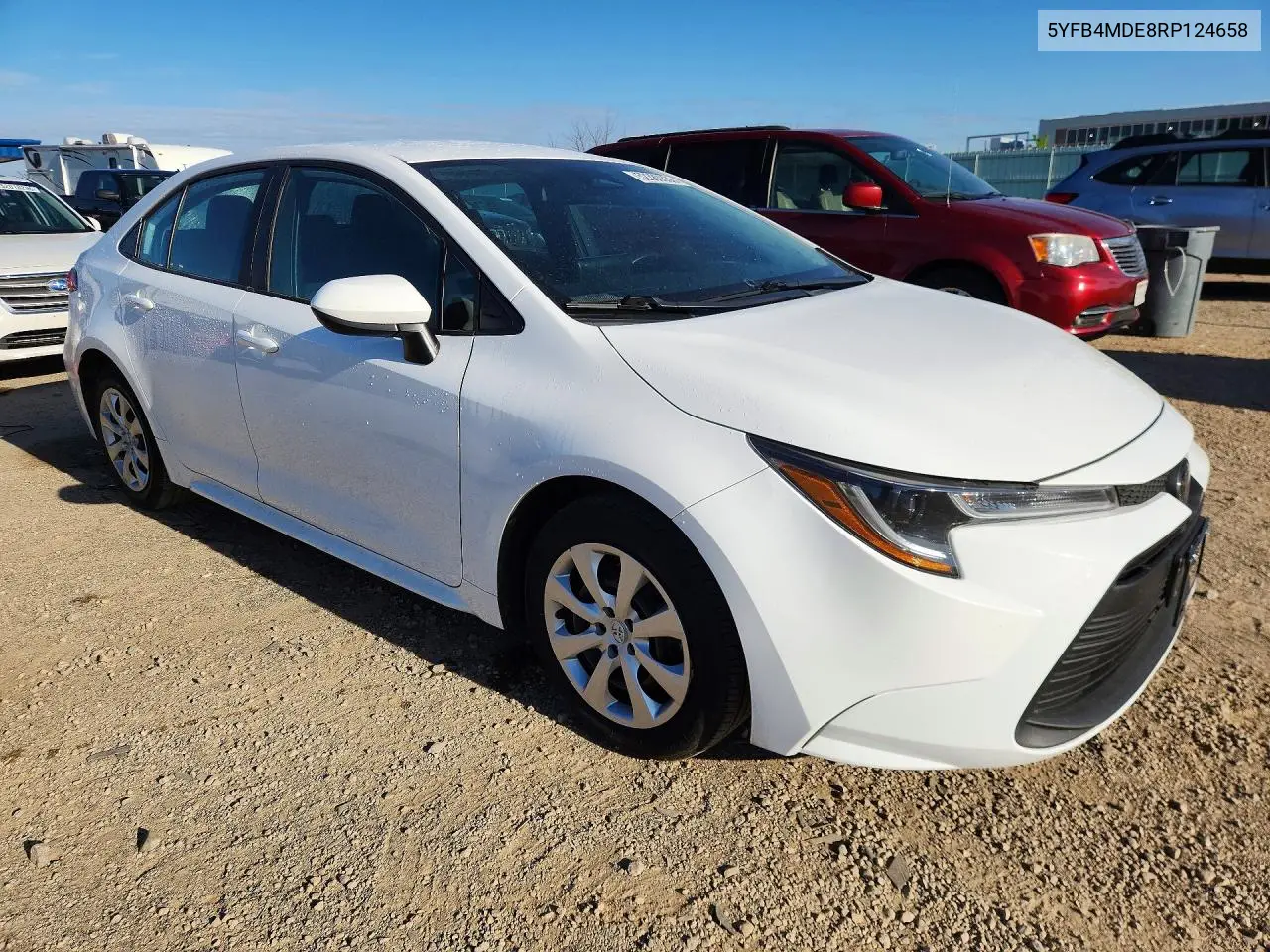 Auction sale of the 2024 Toyota Corolla , vin: 5YFB4MDE8RP124658, lot number: 52380836