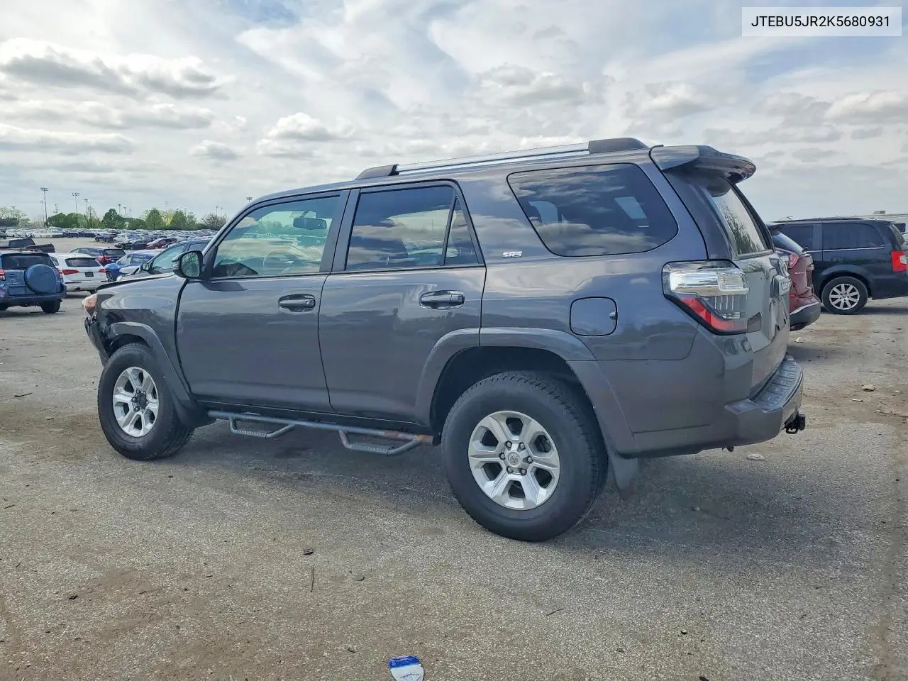 Auction sale of the 2019 Toyota 4Runner , vin: JTEBU5JR2K5680931, lot number: 49742606
