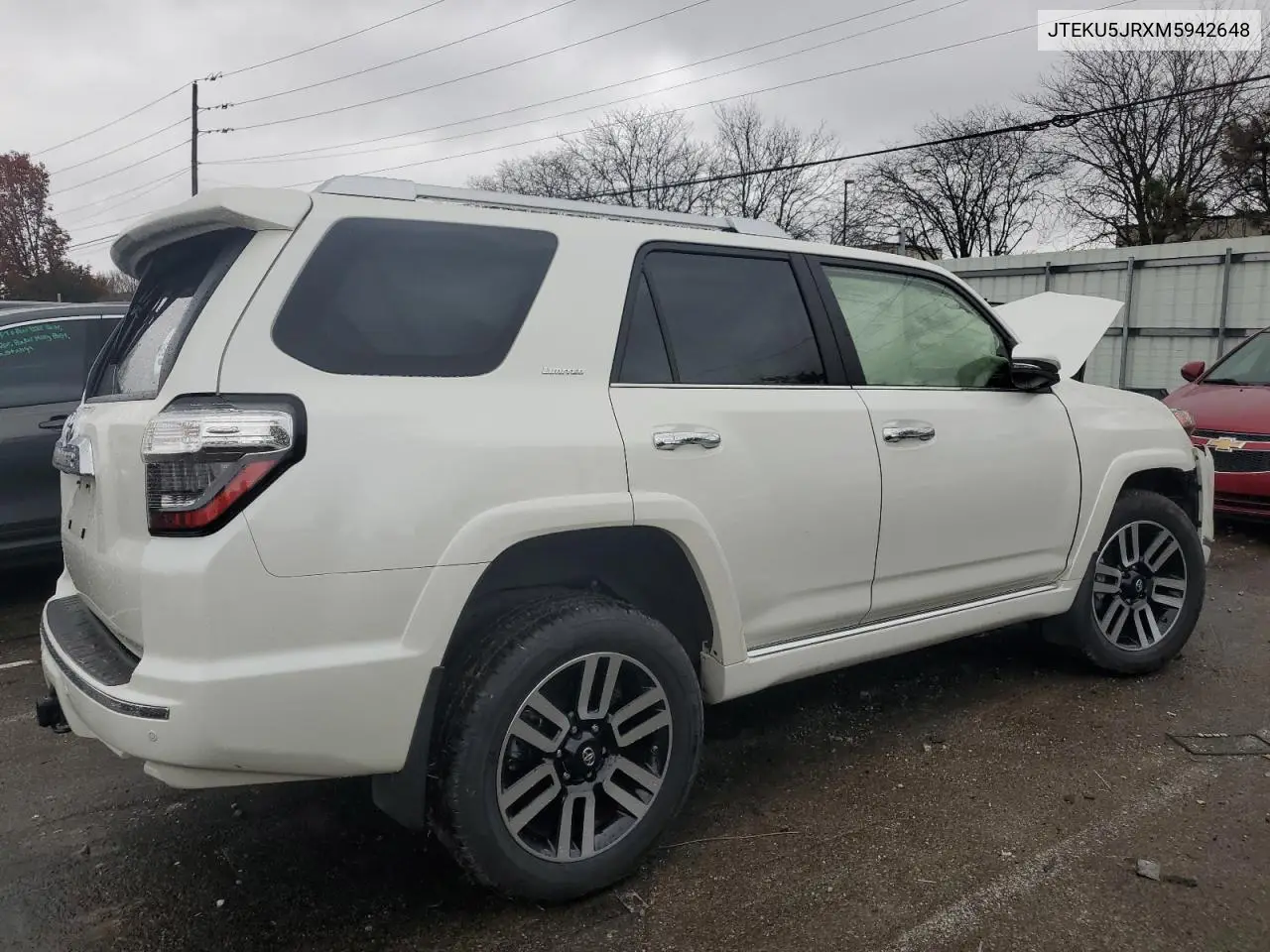 Auction sale of the 2021 Toyota 4Runner , vin: JTEKU5JRXM5942648, lot number: 76953123