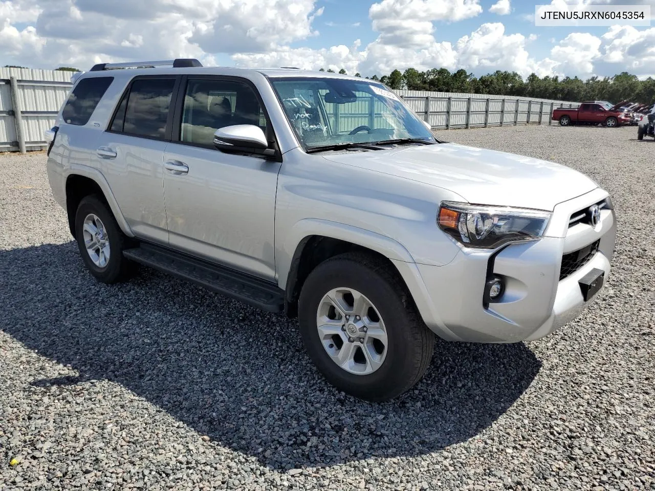 Auction sale of the 2022 Toyota 4Runner , vin: JTENU5JRXN6045354, lot number: 73874454