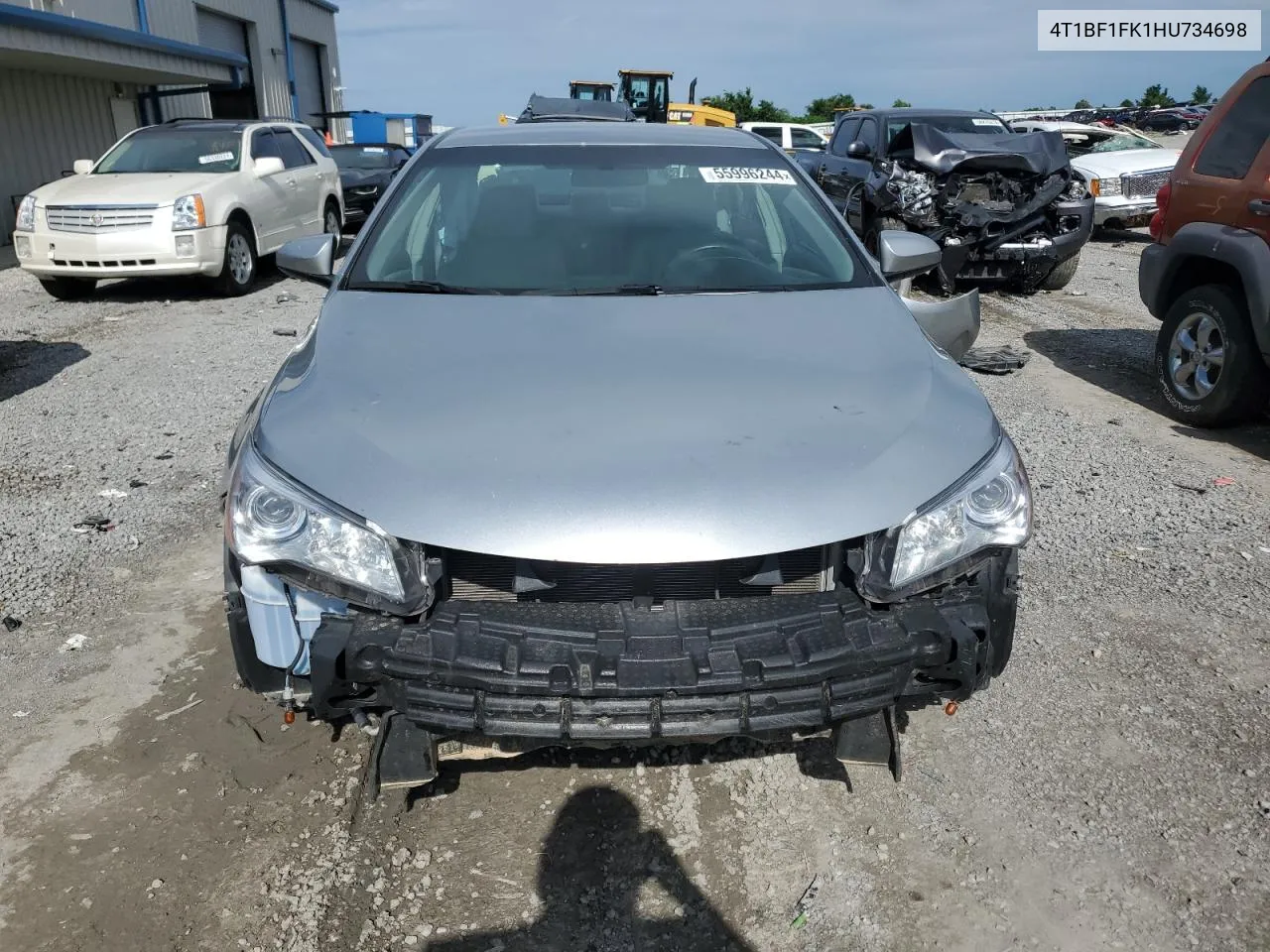 Auction sale of the 2017 Toyota Camry , vin: 4T1BF1FK1HU734698, lot number: 55996244