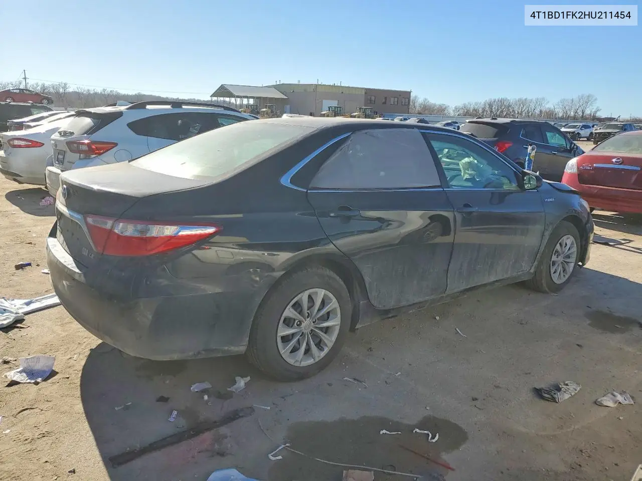 Auction sale of the 2017 Toyota Camry , vin: 4T1BD1FK2HU211454, lot number: 99816525
