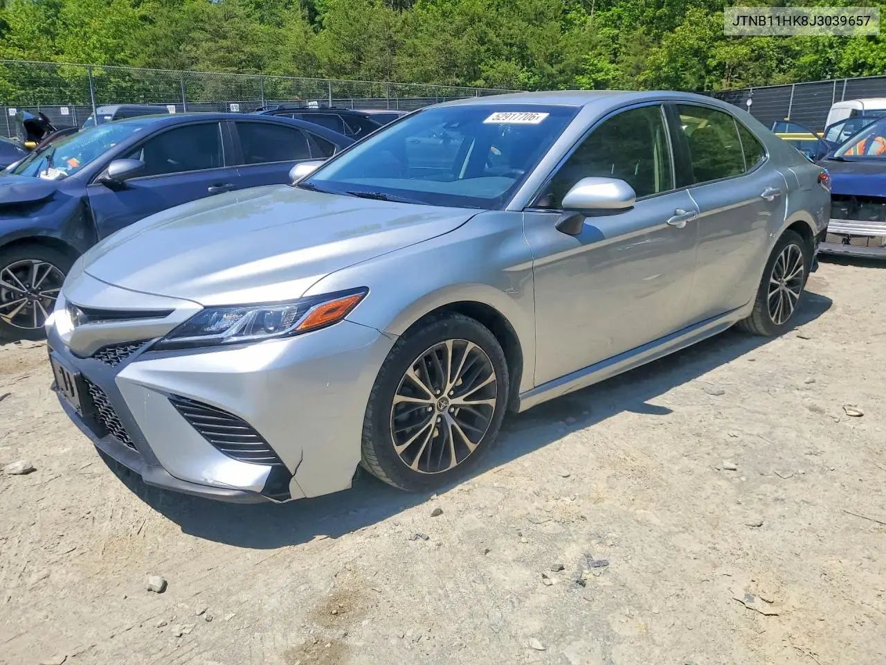 Auction sale of the 2018 Toyota Camry , vin: JTNB11HK8J3039657, lot number: 52917706