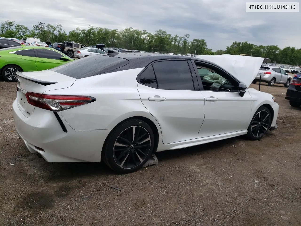 Auction sale of the 2018 Toyota Camry , vin: 4T1B61HK1JU143113, lot number: 53913704