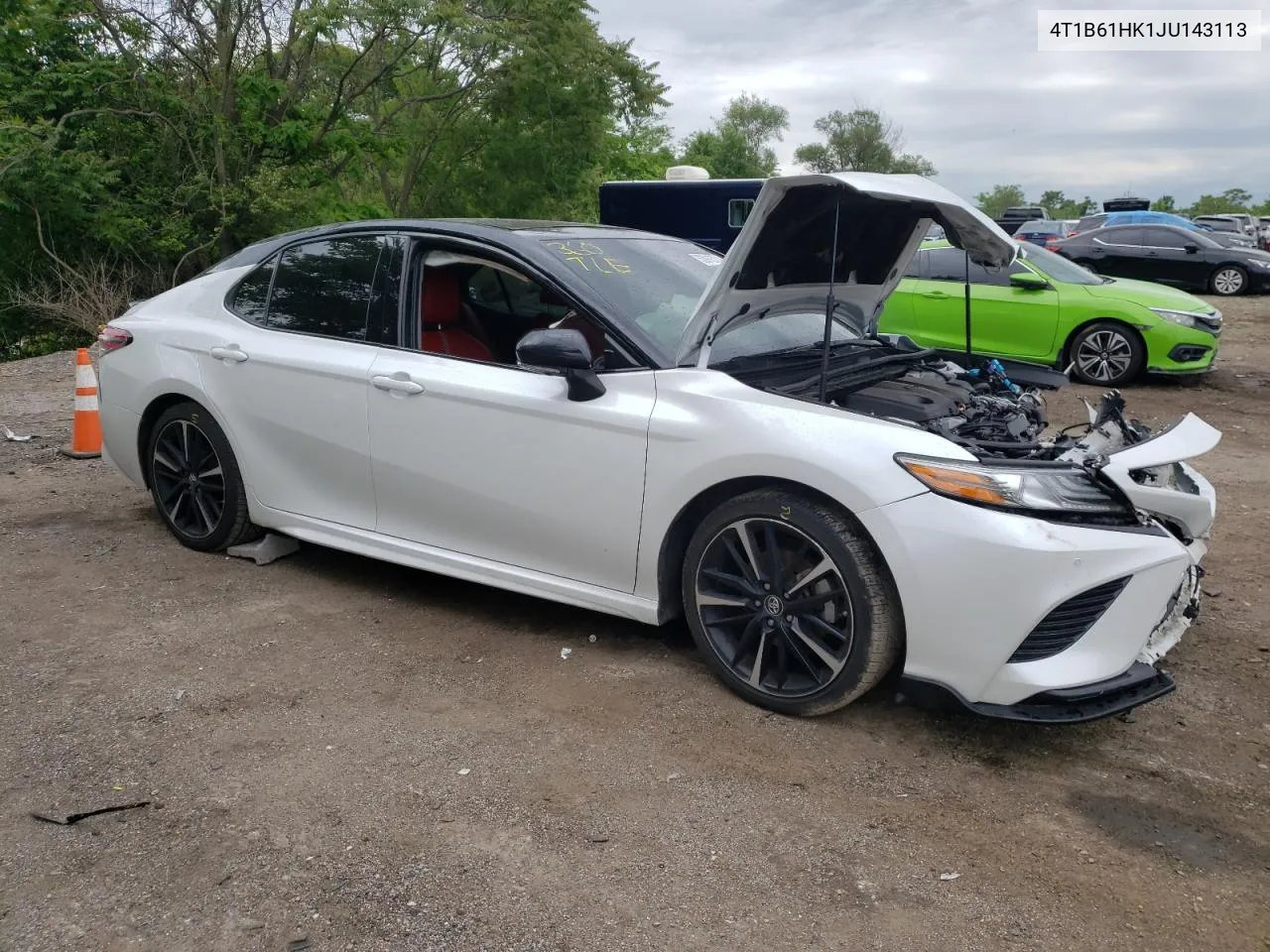 Auction sale of the 2018 Toyota Camry , vin: 4T1B61HK1JU143113, lot number: 53913704