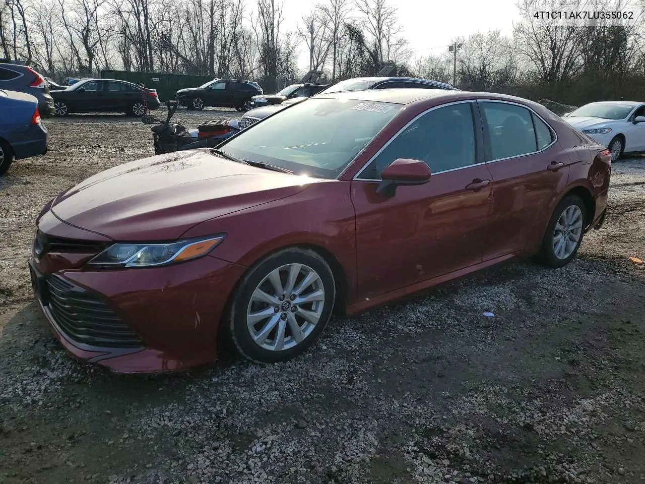 Auction sale of the 2020 Toyota Camry , vin: 4T1C11AK7LU355062, lot number: 77704415
