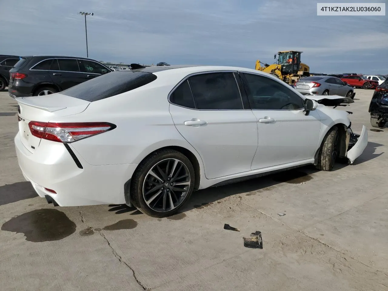 Auction sale of the 2020 Toyota Camry , vin: 4T1KZ1AK2LU036060, lot number: 82580943