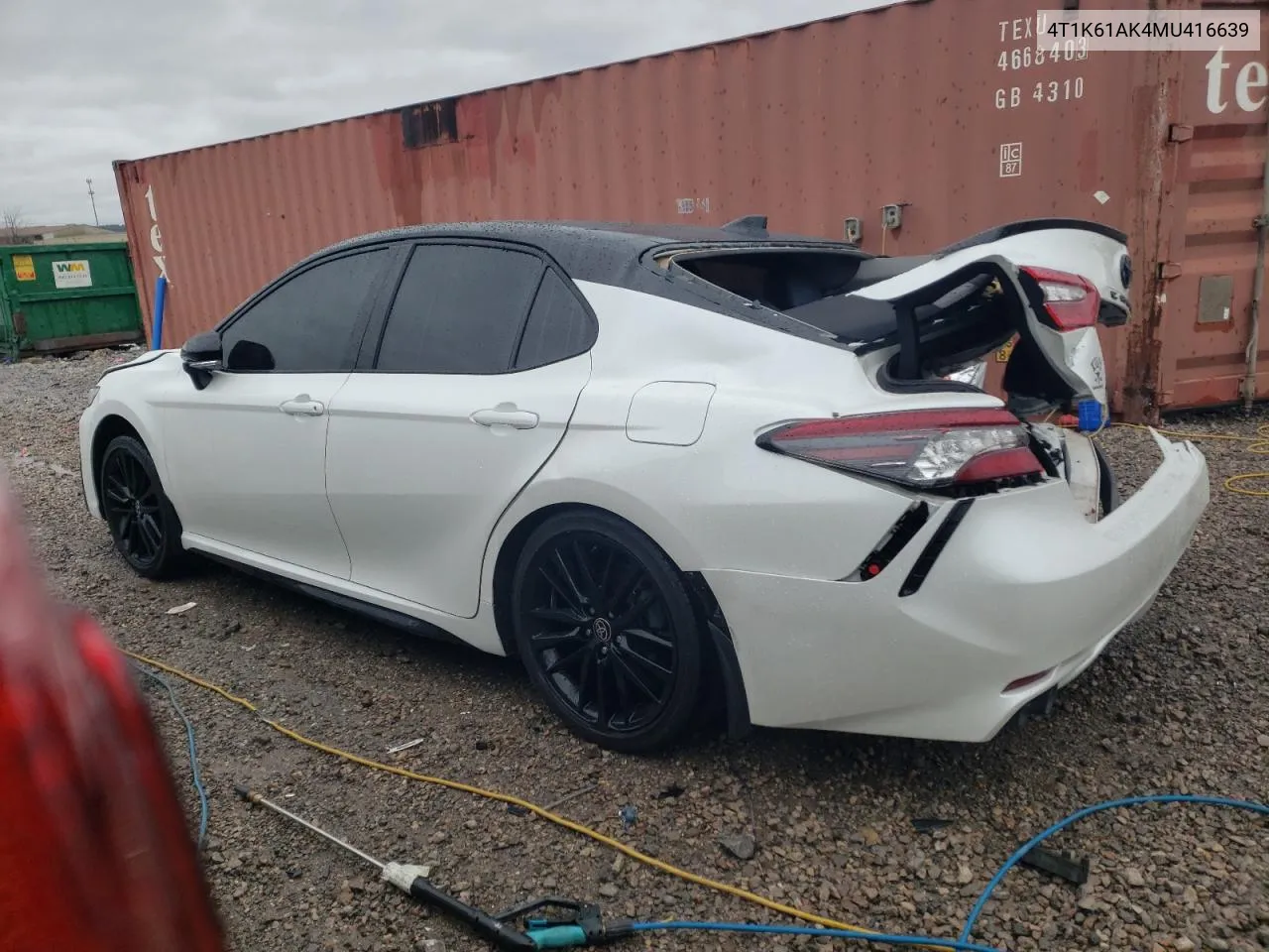 Auction sale of the 2021 Toyota Camry , vin: 4T1K61AK4MU416639, lot number: 45269844