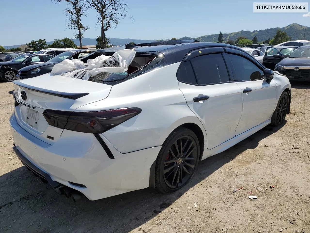 Auction sale of the 2021 Toyota Camry , vin: 4T1KZ1AK4MU053606, lot number: 54081264